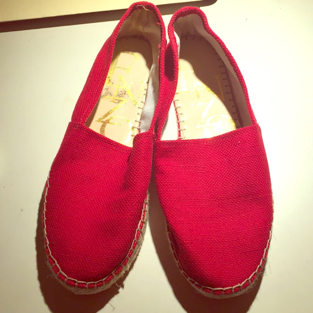Enzo Angiolini Red Espadrilles